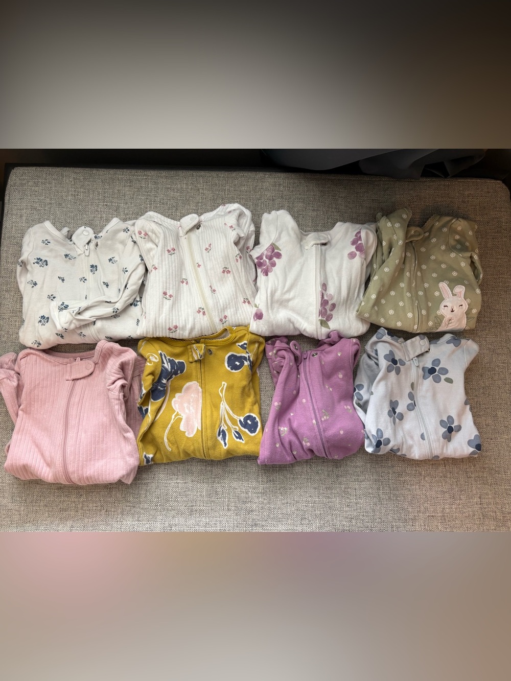 Carter’s Footed Onesies (8)